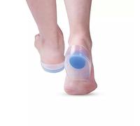 Plantillas cómodas para el dolor de talón, alivian el dolor de pies, talones de gel de silicona, protectores de cojín de apoyo para zapatos