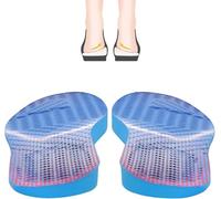 Plantillas Correctoras de Supinación para Hombres y Mujeres,Plantillas Ortopédicas Correctoras de Postura para Rectificar Pies Planos, Piernas Tipo O,Piernas de Arco,Dolor de Talón