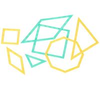 Clover - Plantillas para Patchwork, diseño de Cuadrados y octógonos