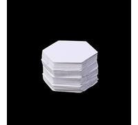Plantillas de acolchado hexagonales para retales, plantilla de recorte de de 22mm, accesorio de costura para plantillas de acolchado hexagonales, 100 unidades