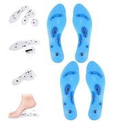 Plantillas de acupresión de infrarrojo lejano Stepsoothe, plantillas de acupuntura para masaje de pies (S(27cm),2PCS-B)
