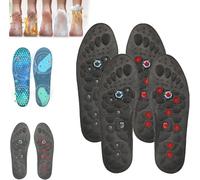 Plantillas de acupresión, plantillas de acupresión, plantillas de acupresión magnéticas, plantillas ortopédicas, inserciones magnéticas eficaces para zapatos con imanes para
