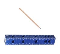 Plantillas de agujeros para carpintería, guía de brocas para instalación de gabinetes y aplicaciones de tornillos, guías de perforación para bloques de carpintería para agujeros rectos