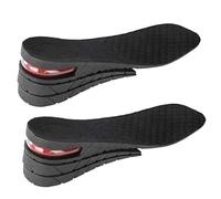 Plantillas de Altura Ajustable, Plantillas Alzas para Zapatos, Plantillas Unisex PU con Cojín de Aire Cómodas, Altura de Elevación del Talón Taller, para Aumentar Altura Mujer Hombre(03# 3 Layers)