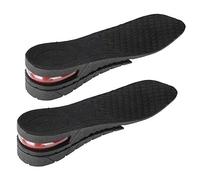 Plantillas de Altura Ajustable, Plantillas Alzas para Zapatos, Plantillas Unisex PU con Cojín de Aire Cómodas, Altura de Elevación del Talón Taller, para Aumentar Altura Mujer Hombre(02# 2 Layers)