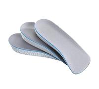 Plantillas De Altura Plantillas for aumentar la altura, peso ligero, soporte de arco elástico suave, transpirables for zapatillas, almohadillas for zapatos, inserciones de elevación, 1 par(Grey,2.5CM)