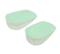 Plantillas de aumento, 1 par plantilla gel hombre Gel de silicona Plantillas adhesivas Aumento de altura Pie Ortopédicos Arco Soporte Zapatos Taloneras plantillas de gel(3.5cm verde)