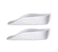 Plantillas de aumento de altura - 2 plantillas invisibles para aumentar la altura | Plantilla para zapatos de elevación con soporte de arco | Plantillas de pies de absorción de impactos para botas de