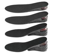 Plantillas de aumento de altura con cojín de aire para elevador, kits de elevación, plantillas para hombres y mujeres, plantillas más altas de altura variable (7 cm)