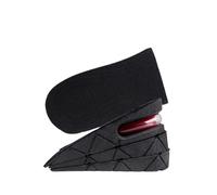 Plantillas de aumento de altura de 3 a 6 cm para hombres y mujeres, zapatos elevadores, acolchados, unisex, con inserto de elevación de talón, medias plantillas (altura de 6 cm)