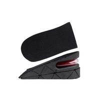 Plantillas de aumento de altura de 3 a 6 cm para hombres y mujeres, zapatos elevadores, cojín unisex, inserto de elevación de talón, media plantilla (altura de 4,5 cm)