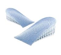 Plantillas de Aumento de Altura de Silicona Multicapa, Elevador de Zapatos Transparente que Absorbe los Golpes para Aumentar la Confianza (3,5 cm 1 par)