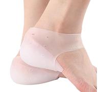 Plantillas de aumento de altura - Inserciones de zapatos para levantar el talón, plantillas ocultas, elevadores de zapatos de silicona, insertos de elevación de talones, almohadillas de talón