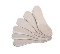 Plantillas de aumento de altura para hombres y mujeres, plantillas invisibles elevadas internas que absorben el sudor combate el olor de los pies, cojín de talón, inserto de elevación más alta (1,5 cm, 9,3 pulgadas)