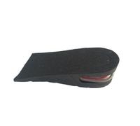 Plantillas de aumento de altura para hombres y mujeres, zapatos elevadores, unisex, con inserto de elevación de talón, medias plantillas de 3 a 7,5 cm de altura
