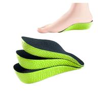 Plantillas de aumento de altura para hombres y mujeres, zapatos planos, soporte de arco, plantillas ortopédicas para zapatos deportivos con levantamiento de talón, almohadillas para medias zapatillas