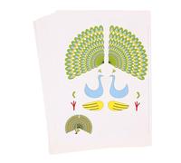 Plantillas de bolígrafo 3D, 40 patrones coloridos, con un tablero de dibujo de PVC transparente reutilizable, accesorios para lápices 3D, plantillas para niños y adultos, juego de iniciación para