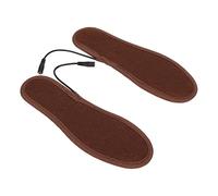 Plantillas de Calefacción, 2 Piezas de Zapatos de Calefacción Insertos Calentador de Pies USB Plantillas de Calefacción Eléctrica Unisex para Hombres y Mujeres (37-38)