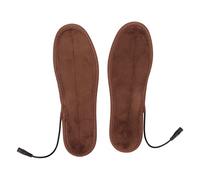 Plantillas de Calefacción, 2 Piezas de Zapatos de Calefacción Insertos Calentador de Pies USB Plantillas de Calefacción Eléctrica Unisex para Hombres y Mujeres (41-42)