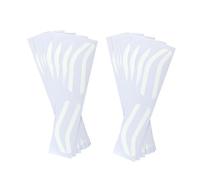 Plantillas de cejas, pegatinas de cejas | Kit de plantilla de cejas para mujeres - 50 pares de plantillas auxiliares, guía de conformación de calcomanías de aerógrafo profesional