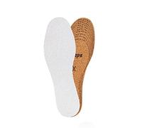 Plantillas de Corcho Natural con Tejido de Rizo, Plantillas Zapatos Ultraligeras para Hombres y Mujeres, Recortables a Medida, Todas las Tallas