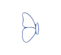 Plantillas de corte de colcha de mariposa, herramientas acrílicas fáciles de usar para costura creativa (L)