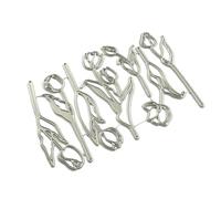 Plantillas de corte de flores de metal en relieve de acero al carbono para hacer tarjetas, álbumes de fotos, decoración de metal para manualidades