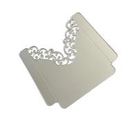 Plantillas de corte floral de acero al carbono, plantillas de metal en relieve para álbumes de recortes, tarjetas de invitación, troqueles de corte de papel de metal