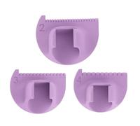 Plantillas de costura - 2/3/4 mm distancia de los bordes, ayuda para tejer con guía para el pulgar | regla de costura para dedos con guía de pulgar herramienta de medición aguja para tejidos de