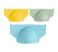 Plantillas de costura, regla de dedo de calibre de plantilla de costura de 3/4 mm, regla de dedo de silicona, aguja de tejer multifunción para máquina con costuras rectas y curvadas
