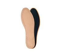 Plantillas de Cuero Natural para Mujer con Capa de Carbón Activado, Plantillas de Reemplazo para Zapatos, Botas (Mujer 39 EUR)
