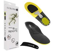 Plantillas de deporte ideales para cada día y para practicar deporte, de Happy2feet; acolchado óptimo; agarre máximo; para mujeres y hombres multicolor Negro 47 - 50 EU / XL