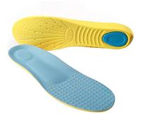 Plantillas de espuma viscoelástica para zapatos, absorción de golpes, alivio del dolor, fascitis plantar, soporte de arco, plantillas deportivas de poliuretano transpirable para hombres, mujeres y