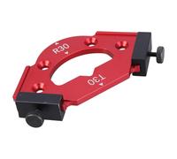 Plantillas de esquina de aluminio para corte de arcos grandes, plantillas auxiliares de corte R20/R30/R35