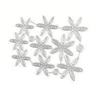 Plantillas De Estampado De Metal Corte Flor Flores.
