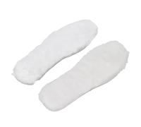 Plantillas de Felpa, Inserciones de Zapatos para Mantener el Calor, Espesar, Blanco, Alivio de la Fascitis Plantar para Botas de Lluvia para la Vida Diaria(41)