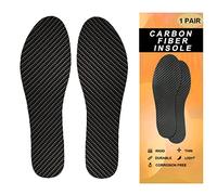 Plantillas de fibra de carbono, 1 par de plantillas rígidas para aliviar el dolor, recuperación del dedo del pie artrítico, hallux rigidus, dedo del pie de Morton, soporte rígido para pies, 10.04-255