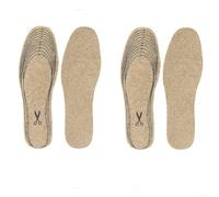 Plantillas de fieltro de lana, plantillas gruesas y cálidas para zapatos para hombres y mujeres, diseño cortado para adaptarse para esquí, ciclismo y deportes al aire libre, absorción de golpes y
