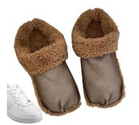 Plantillas de forro polar, plantillas cálidas | 1 par de plantillas cálidas para zapatos de felpa - Plantillas de repuesto para mujer, zapatillas peludas para invierno