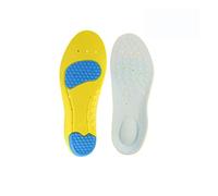 Plantillas de gel for zapatos deportivos suaves: inserciones de espuma viscoelástica for caminar, plantillas for botas alivian los pies planos, alto, dolor de pies, plantillas for botas de trabajo Pla