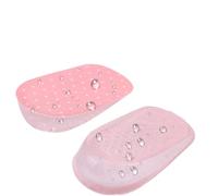 Plantillas de Gel Silicona Autoadhesivas y Transpirables para Aumento, Cómodas Talón 1,5 Cm (2.5 cm), Rosa