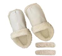 Plantillas de inserción para zapatillas, forros de zapatos de felpa, plantillas unisex, cómodas suelas interiores, plantillas de forro cálido para uso en interiores y clima frío