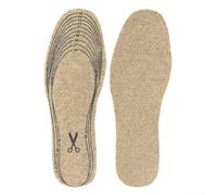 Plantillas de invierno con amortiguación de fieltro de lana gruesa, capas de absorción de impactos y diseño de varios tamaños para un mejor ajuste y comodidad en climas fríos (1 unidad)