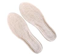 Plantillas de lana para mujer, inserciones de zapatos de lana - Plantilla interior para zapatos de lana | Plantillas de zapatos de invierno engrosadas, plantilla cálida de reemplazo que absorbe el