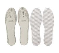 Plantillas de látex para zapatos - Almohadillas para zapatos cortables que absorben los golpes - 2 pares de plantillas acolchadas que absorben los golpes, inserciones cortables, suelas interiores de