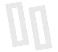 Plantillas de línea estacionamiento silicona reutilizables, plantilla fácil y versátil, pintura en aerosol, 4x84,6 pulgadas, 2 uds