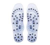 Plantillas de masaje magnético for pies, almohadillas for zapatos y botas for hombres mujeres que alivian la fatiga circulatoria(2 Pair,S 25CM(35 40))