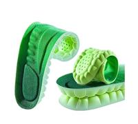 Plantillas de masaje súper suaves para zapatos deportivos para pies, canastas para correr, suela de zapato, soporte de arco, insertos ortopédicos unisex (rosa, UE 37-38)