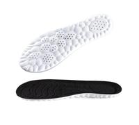 Plantillas de masaje súper suaves para zapatos deportivos para pies, cestas de correr, suela de zapato, soporte de arco, insertos ortopédicos unisex (sofá doble 2, UE 45-46)