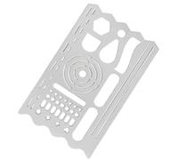 Plantillas de planificación, regla de herramienta de dibujo de geometría, plantillas de dibujo, marcapáginas - para estudiantes, arquitectos para medir, diario de arte y escuela